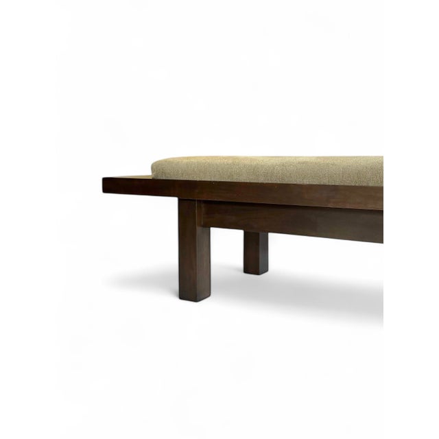 Christian Liaigre Christian Liaigre ‘Cordovan’ Bench For Sale - Image 4 of 9