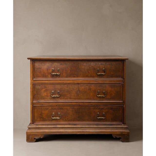 Northern Italian Walnut Chest of Drawers, 1700s For Sale - Image 9 of 13