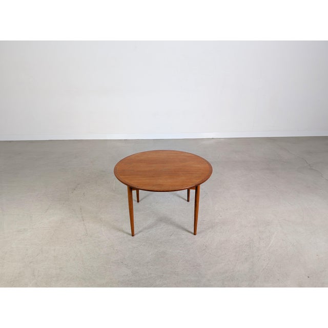 Mid-Century Modern Danish Coffee Table in Teak For Sale - Image 6 of 9