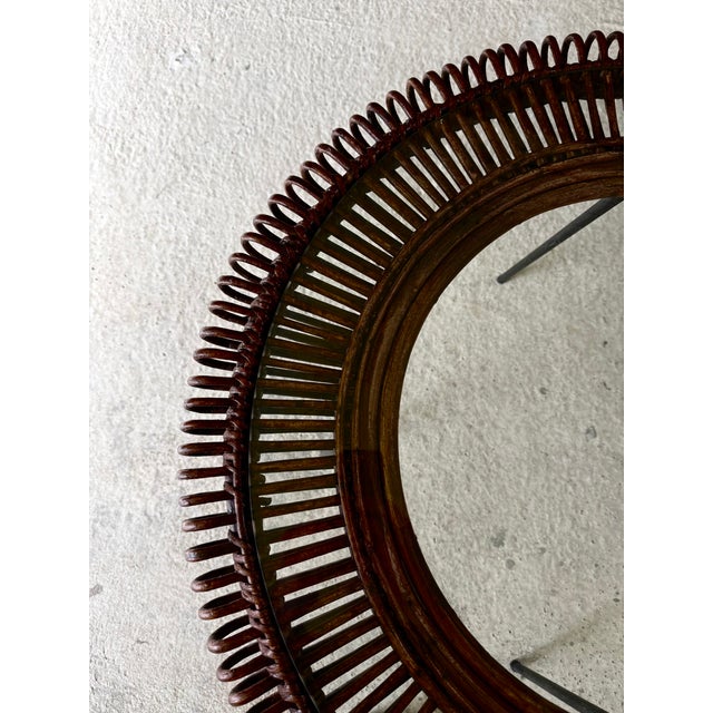 Mid-Century Bamboo Occasional Side Table, France, 1950s For Sale - Image 16 of 17