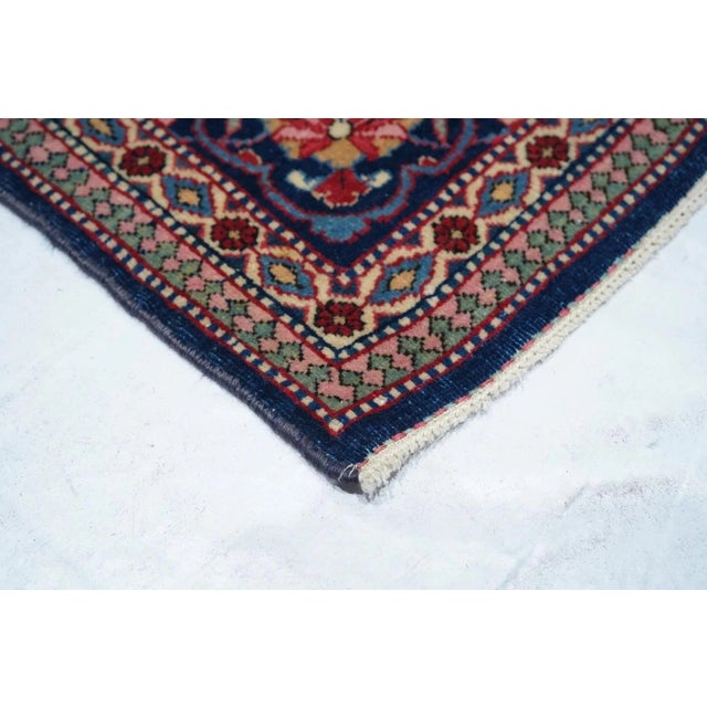 Textile Antique Kashan Dabir Rug 4'4'' x 6'8'' For Sale - Image 7 of 12