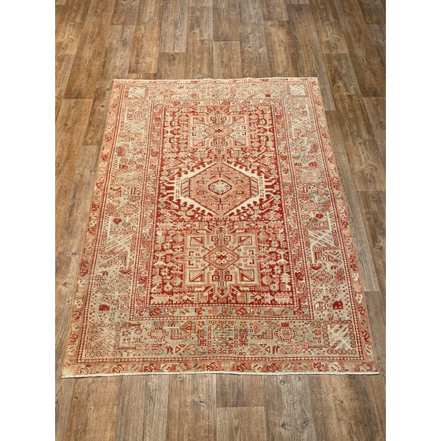 1920s 1920s Vintage Heriz Rug For Sale - Image 5 of 5