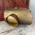 Vintage Brass Coal Scuttle Bucket With Handle - Rustic Patina Finish - 18" For Sale - Image 10 of 14