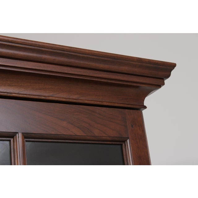 Stickley Cherry 2 Door 2 Drawer Bookcase For Sale - Image 10 of 18