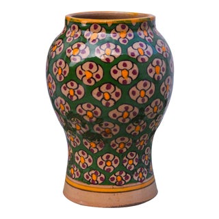 Moorish Ceramic Vase For Sale