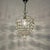 Metal Small Crystal Balloon Pendant Light, Italy, 1930s For Sale - Image 7 of 8