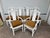 Vintage Asian Style Lacquered Dining Chairsby Thomasville W/ Velvet Cushions, Set of 6 For Sale - Image 12 of 12