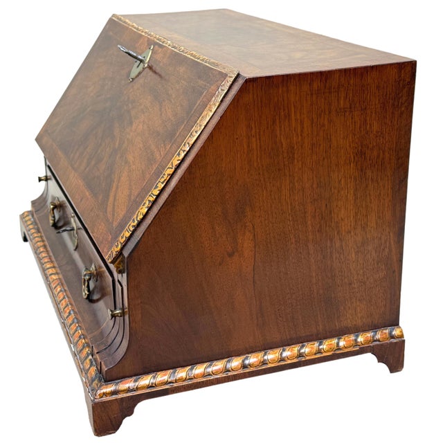 Wood Children's Bureau with Walnut Table Top, 1880s For Sale - Image 7 of 14