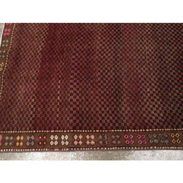Textile Galerie Shabab Collection Mid-20th Century Handmade Turkish Anatolian Small Room Size Carpet For Sale - Image 7 of 10