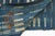 1990s Vintage African Moss "Nakombe Blue" Indigo Throw For Sale - Image 5 of 6