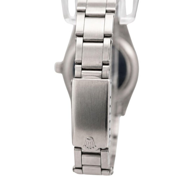 Rolex Rolex Oysterdate Precision Ref. 6694 Blue Dial 34mm Stainless Steel Wristwatch For Sale - Image 4 of 11