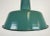 Industrial Green Enamel Pendant Lamp, 1960s For Sale - Image 4 of 13