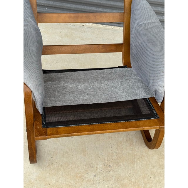 C. 1970s Mid Century Danish Modern Stouby Polster Cantilever Lounge Chair For Sale - Image 10 of 11