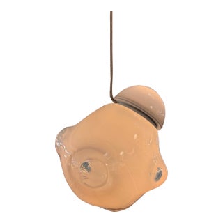 Bocci 57.1 Opaline Pendant, White For Sale