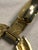 Mid-Century Modern 1970s Crown Trifari Textured Gold Link Bracelet For Sale - Image 3 of 14