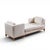 Edward Wormley for Dunbar Style Mid Century Tête-À-Tête Sofa For Sale - Image 9 of 9