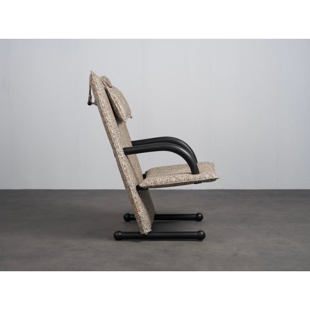 T-Line Lounge Chair by Burkhard Vogtherr for Arflex, 1980s For Sale - Image 3 of 8