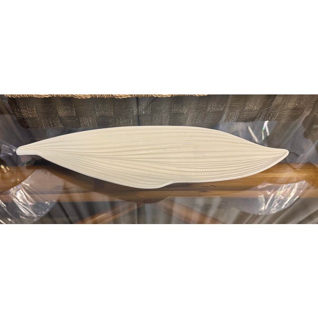 1960s Spode England Leaf Shape Dish For Sale - Image 5 of 5