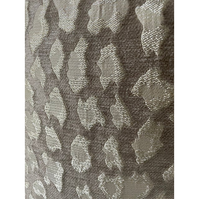 Spice up any room with this Neutral Leopard Pillow Pair 24" Beige & Taupe custom made pillows Down Inserts Included /...