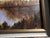 Textile Late 20th-Century Idealization Landscape Autumn Birch River & Mountain Oil Painting – Signed Ayj For Sale - Image 7 of 9