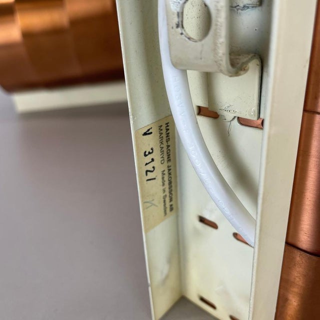Vintage Swedish Copper Wall Lights from Hans-Agne Jakobsson Markaryd, 1960, Set of 2 For Sale - Image 16 of 18