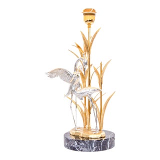 Herons Table Lamp by Lanciotto Galeotti for L' Originale Firenze, Italy, 1970s For Sale