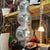 Vintage Oversized Disco Ball Snowman Sculpture, Slight Condition Issue For Sale - Image 4 of 6