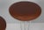 Fritz Hansen Vintage Bar Stools in Leather by Piet Hein for Fritz Hansen, 1960s, Set of 2 For Sale - Image 4 of 8