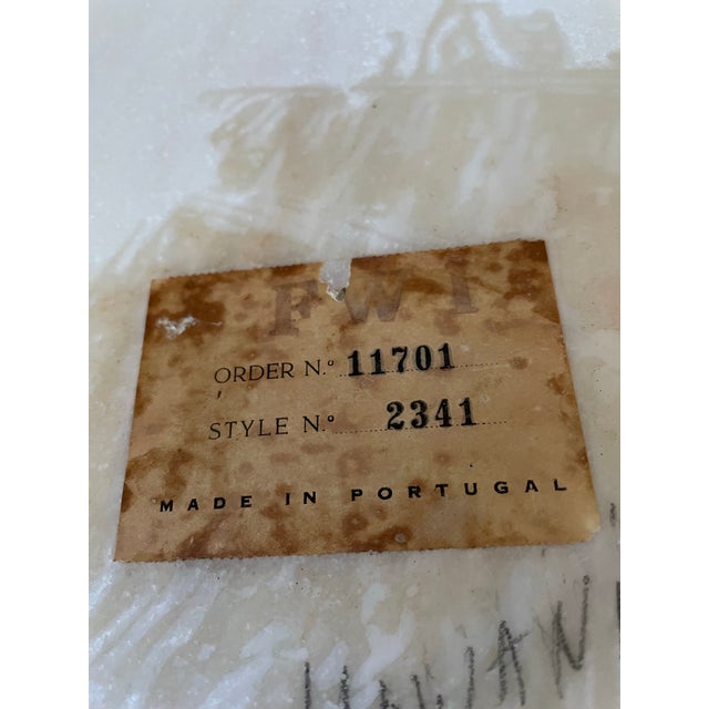 Pair of Vintage Country French Marble Top Nightstands For Sale - Image 9 of 11