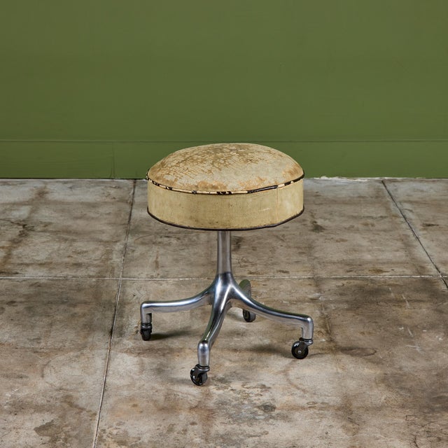 Virtue Adjustable Swivel Stool by Virtue Bros For Sale - Image 4 of 14