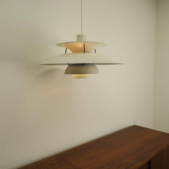 Metal PH 5 Pendant Lamp by Poul Henningsen for Louis Poulsen, 1958 For Sale - Image 7 of 13