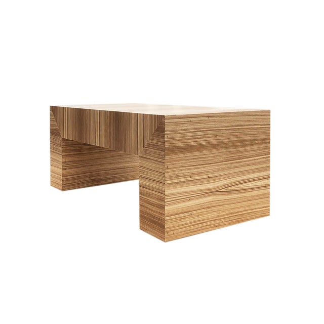 Custom Made Exotic Zebra Wood Coffee Table Chairish