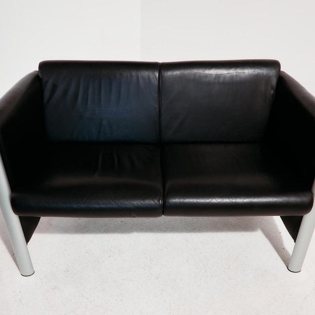 Model 830 Two-Seater Sofa by Klaus Franck & Werner Sauer for Wilkhahn For Sale - Image 9 of 13
