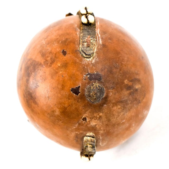 Early 20th Century Maasai Beaded Milk Gourd Container Kenya For Sale - Image 4 of 6