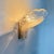 Metal Large Brass and Melting Glass Petal Sconce by J. T. Kalmar for Kalmar, 1970s For Sale - Image 7 of 18