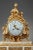 Louis XVI Style Gilt Bronze and White Marble Clock For Sale - Image 4 of 18
