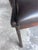 Wood Mid-Century Armchairs in Dark Wood and Brown Upholstery, 1960s, Set of 2 For Sale - Image 7 of 10