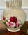 Late 20th Century Victorian Rose Porcelain Vases For Sale - Image 6 of 12