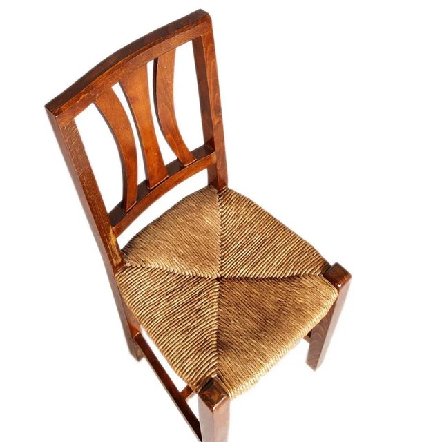 Antique Asolo Chair in Walnut For Sale - Image 3 of 7
