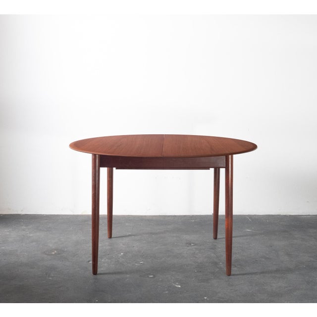 Dining Table in Teak by Arne Hovmand-Olsen for Mogens Kold, 1960s For Sale - Image 17 of 18