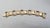 Vintage Signed Napier Goldtone Emerald Cut Faux-Topaz Bracelet For Sale - Image 10 of 10