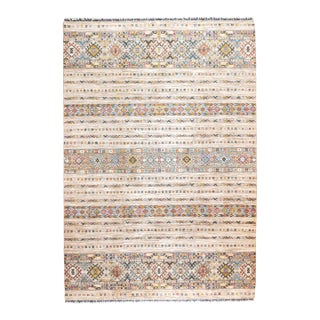 Contemporary Gabbeh Rug 6'8'' X 9'9'' For Sale