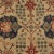 Antique Kayseri Beige and Blue Wool Rug For Sale - Image 4 of 6