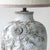 Vaullaris White Lamp with Floral Relief by R. Houben, 1970 For Sale - Image 6 of 11