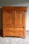 Antique Elm Wood Cabinet For Sale - Image 9 of 10