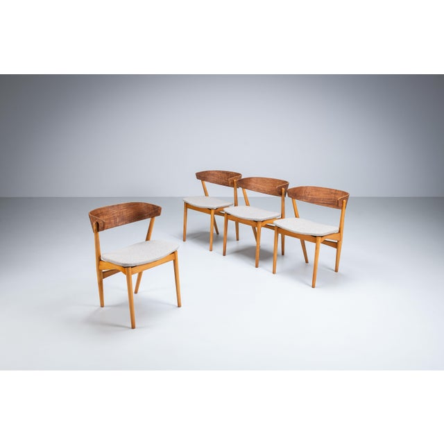 No. 7 Dining Chairs by Helge Sibast for Sibast, 1950s, Set of 4 For Sale - Image 15 of 15