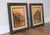 Wood Vintage Giovanni Lentini Brutalist Paris Cityscape Paintings - A Pair For Sale - Image 7 of 8