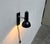 Mid-Century Modern German Black Minimalist Wall Lamp from Hustadt, 1960s For Sale - Image 6 of 18