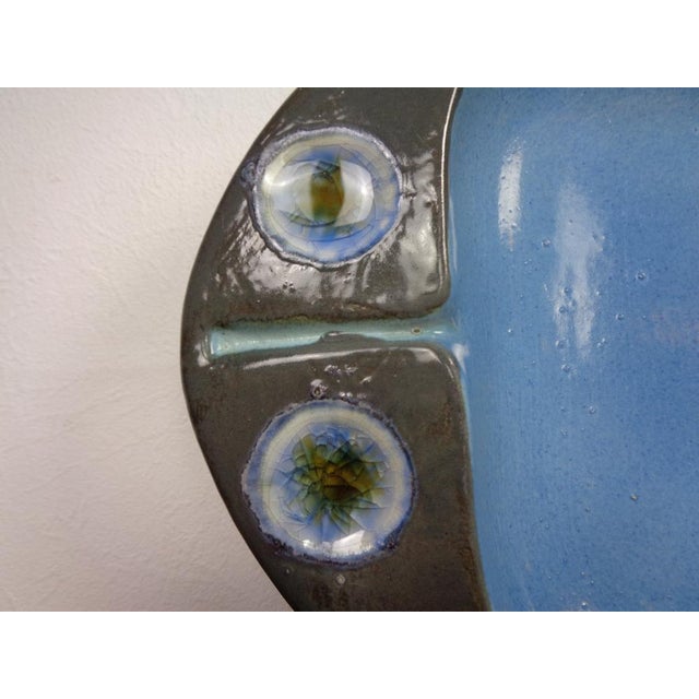 Studio Ceramic Bowl by Keramag Keralith, Czech Republic, 1960s For Sale - Image 13 of 14