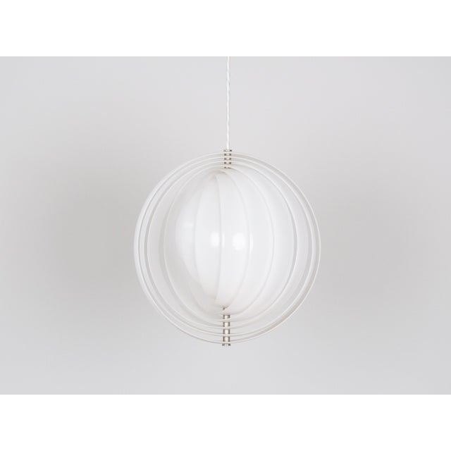 Vintage Moon Pendant Lamp by Verner Panton for Louis Poulsen For Sale - Image 3 of 7